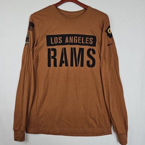 Nike Other - Nike Los Angeles Rams 2023 Salute To Service Long Sleeve Shirt‎ Men's Size Small